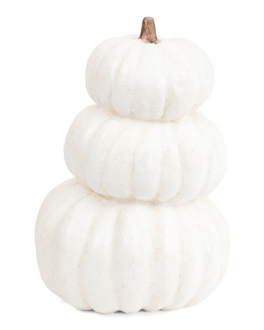 Outdoor Safe 3 Stacking Pumpkins | TJ Maxx