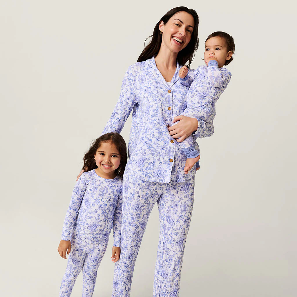 Whimsy Blue Baby Convertible Sleeper | Briar | Posh Peanut