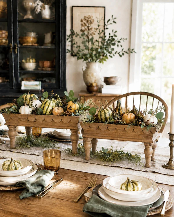 Natural Wood Pedestal Risers, Set of 2 | Decor Steals