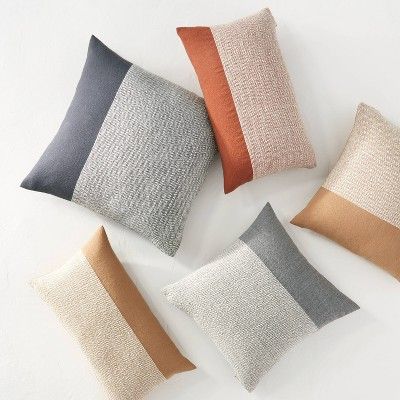 Color Block Throw Pillow - Threshold™ designed with Studio McGee | Target