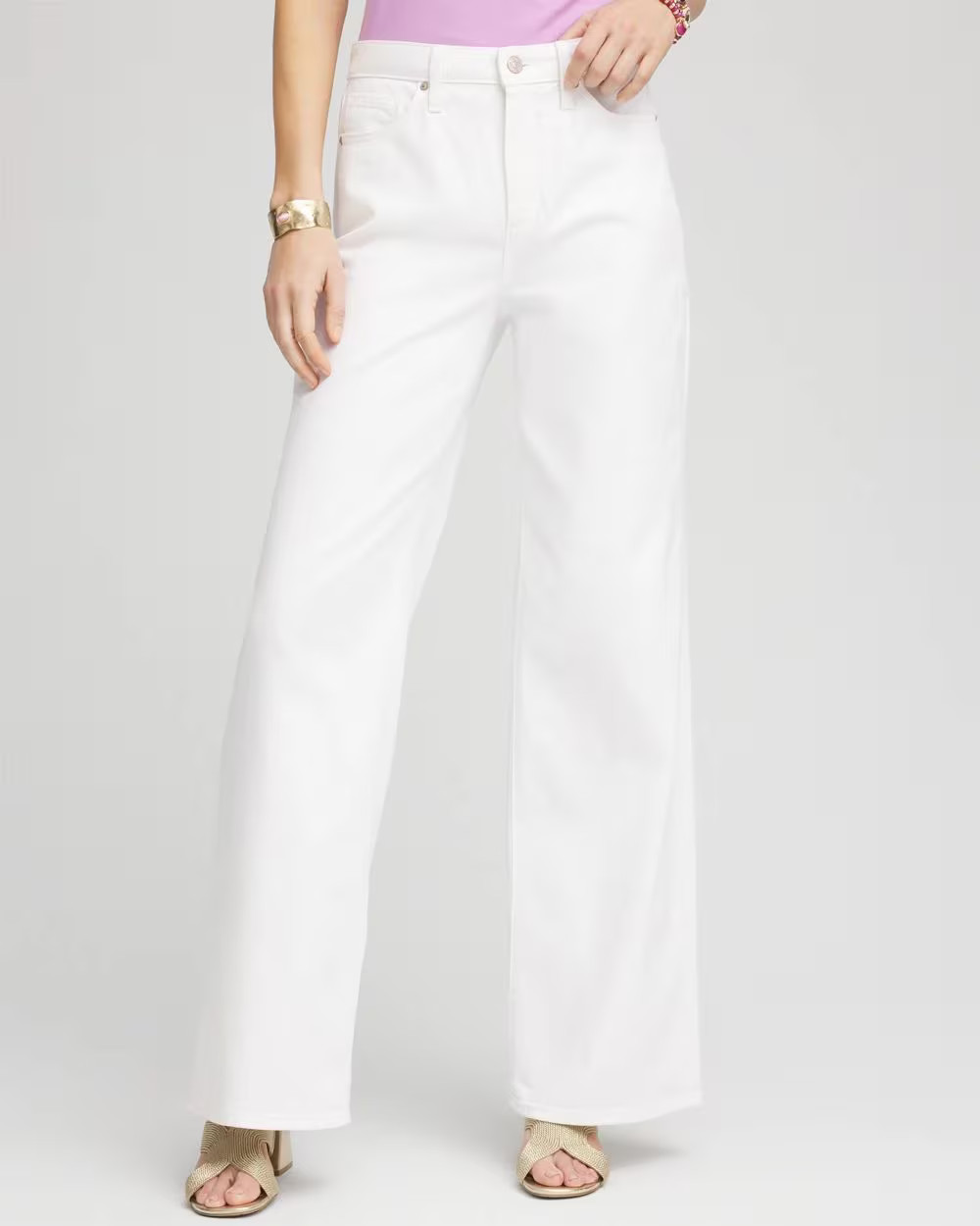 So Slimming® High-Rise Wide-Leg Jeans | Chico's