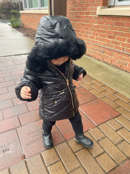 Rainy day chic here in cold Connecticut! 

#LTKkids #LTKbaby #LTKfamily