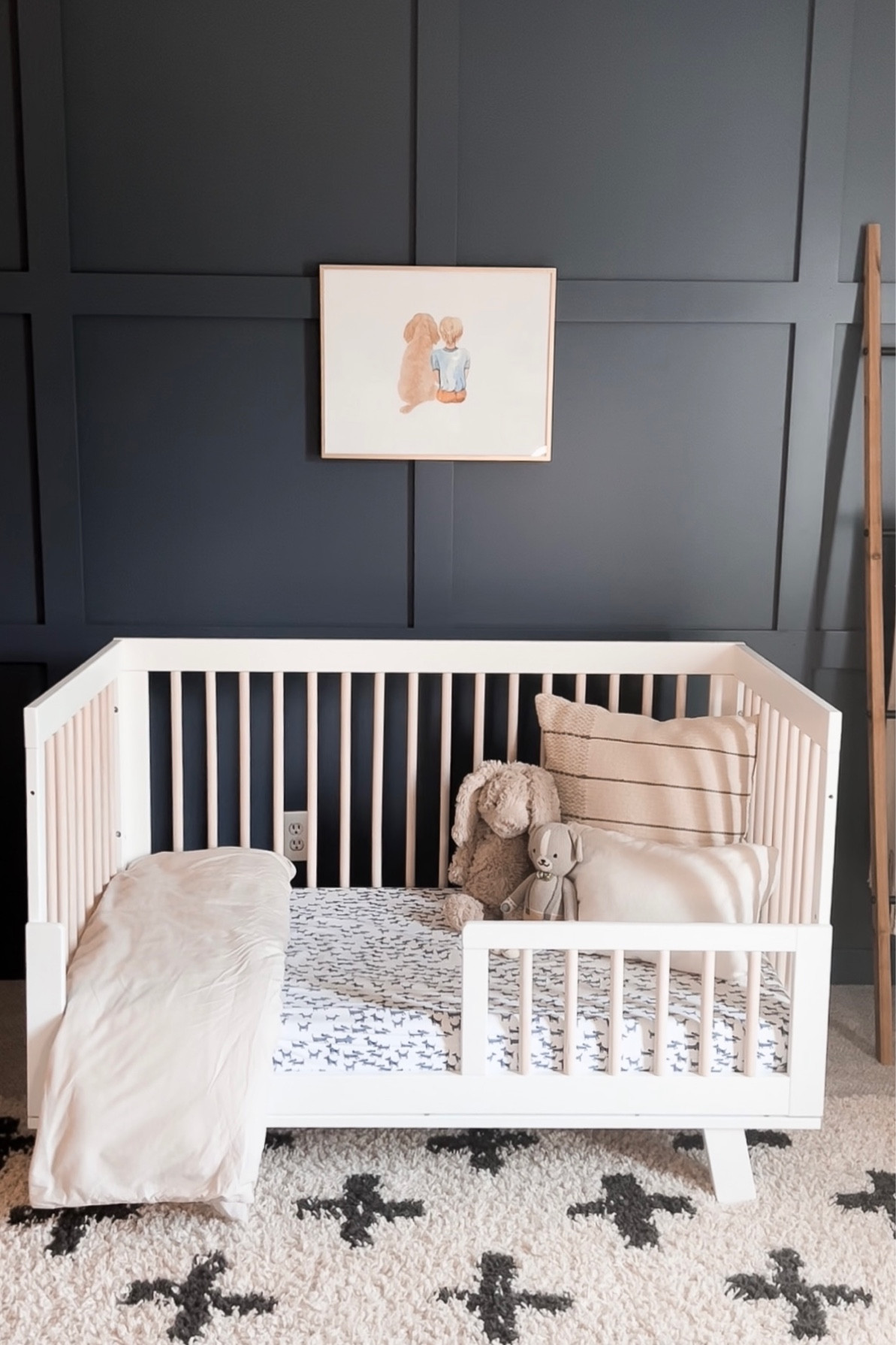 Luke’s Toddler Bed

Boy’s bedroom, toddler bed, babyletto, dog room, dog art, nursery

#LTKkids #LTKstyletip #LTKhome