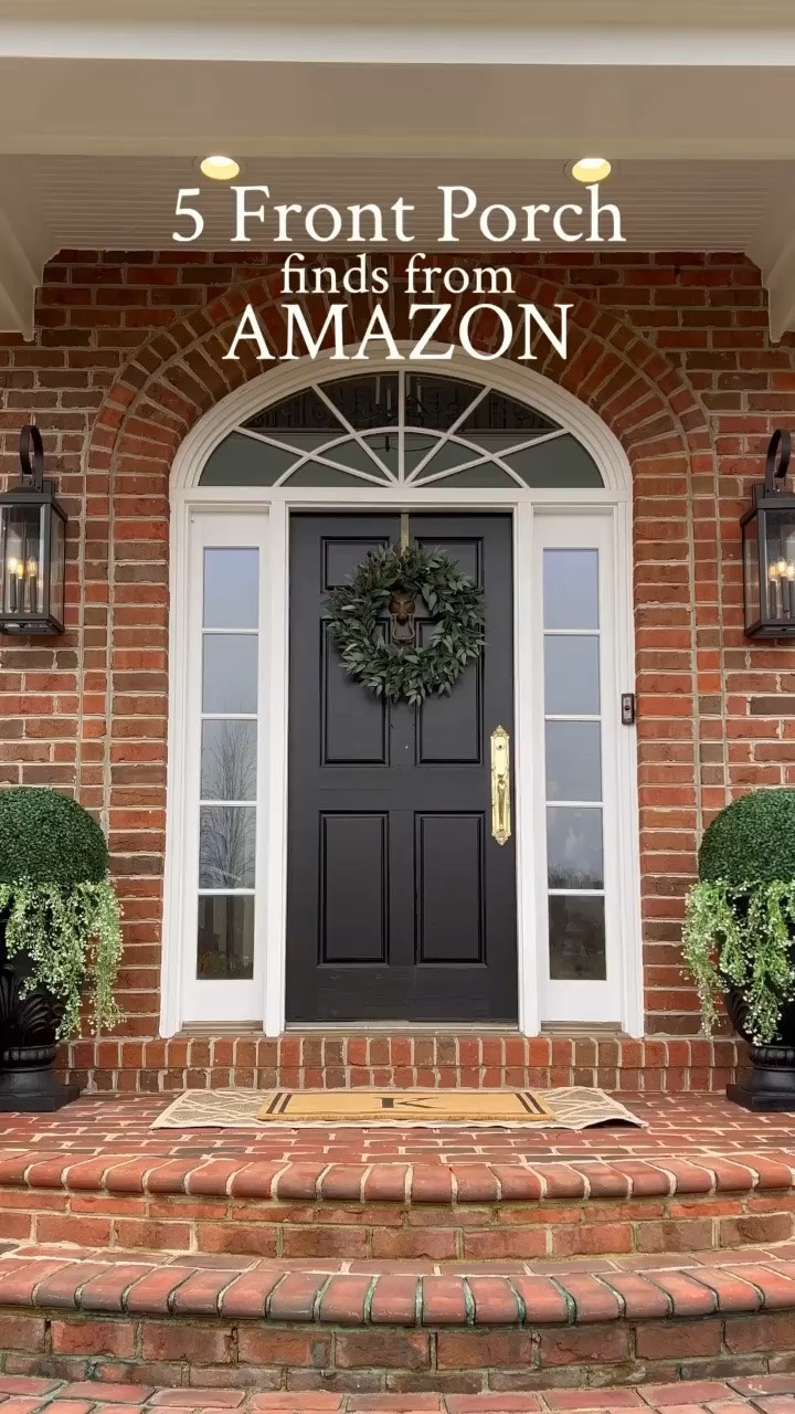 Spring front porch finds! ♥️
 Arched Manor | Front Porch | Amazon Finds | Amazon Home | Amazon Favorites | Modern Home | Neutral Home | Amazon Home 

#LTKWatchNow #LTKSeasonal #LTKHome

#LTKSeasonal #LTKHome