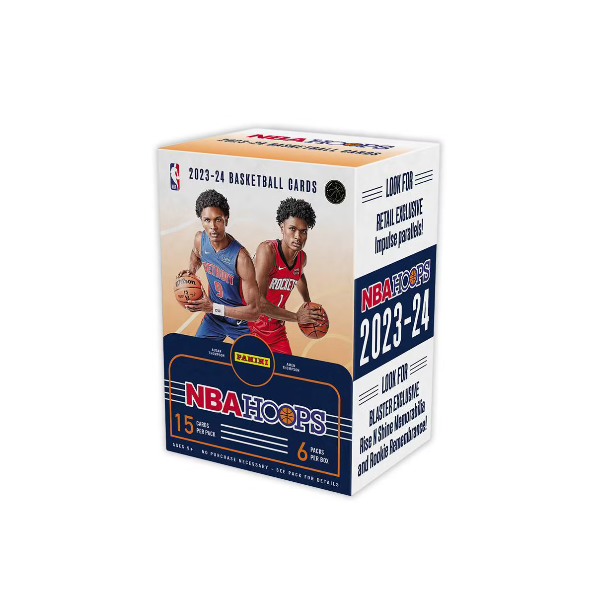 2023-24 Panini NBA Hoops Basketball Trading Card Blaster Box | Target