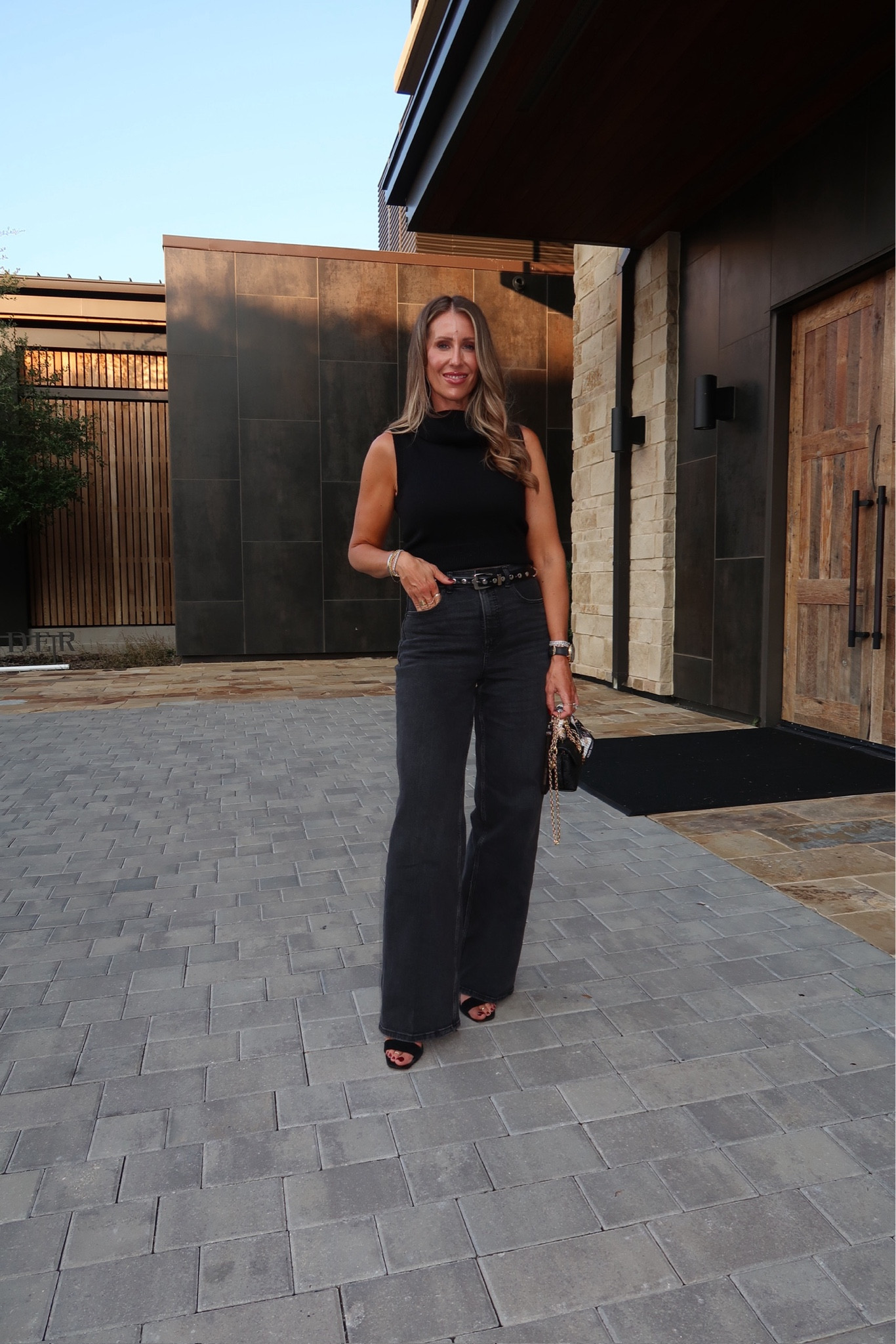 This outfit is so elegant and effortless. I’m obsessed with the all black so classy. Cute for date night, classy styles, special occasions. Mom approved finds cute black outfits classy clothing cute affordable women’s fashion mom life style Themominstyle 

#LTKdayinmylife #LTKmomlife #LTKootd