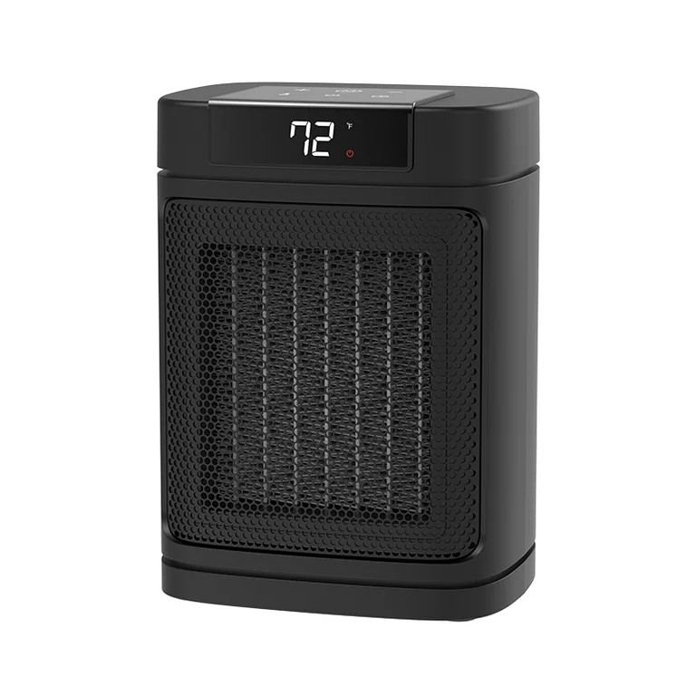 Better Homes & Gardens 1500W Digital Ceramic Heater with ALCI Plug, Black | Walmart (US)