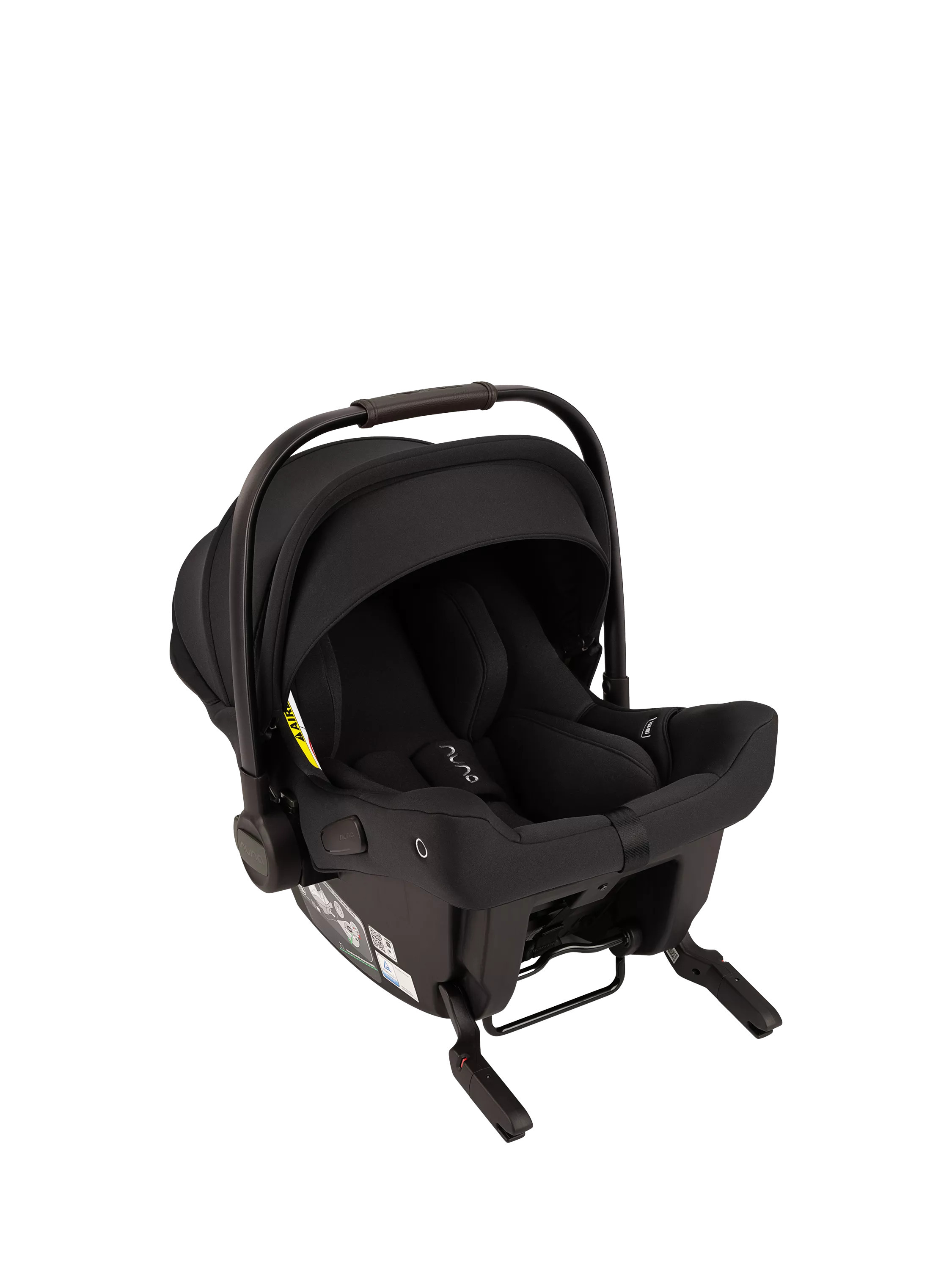 Nuna PIPA URBN R129 Baby Car Seat, Caviar | John Lewis (UK)