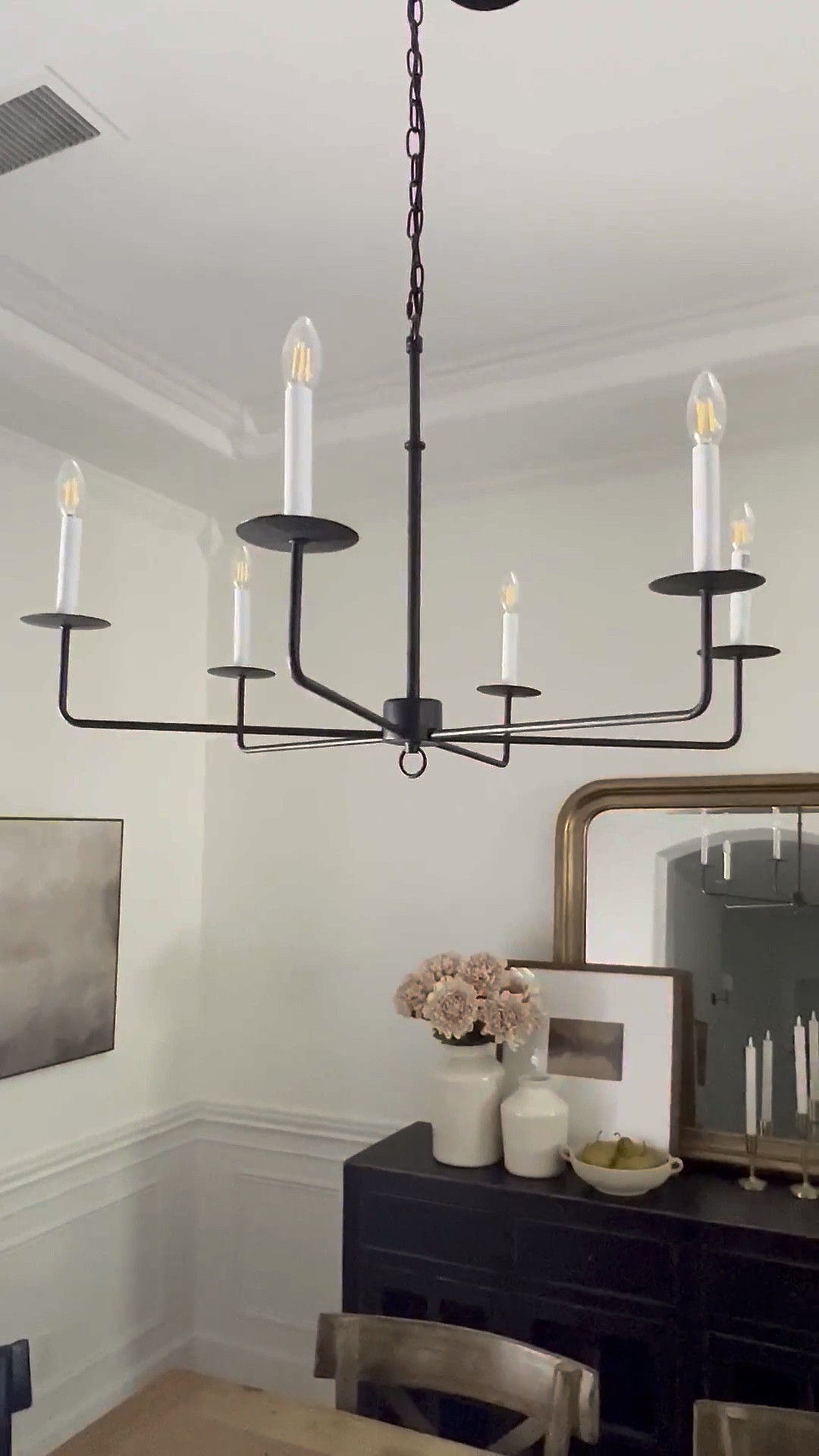 My dining room chandelier makes the perfect addition to a small dining space! Lighting, lamp, chandelier, modern organic, vintage, traditional, dining room, breakfast nook, bedroom, guest room 
#LTKStyleTip

#LTKSeasonal #LTKHome