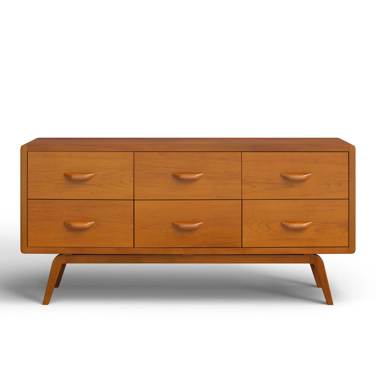 Elswick Solid Wood 65'' W 6 - Drawer Dresser | Wayfair North America