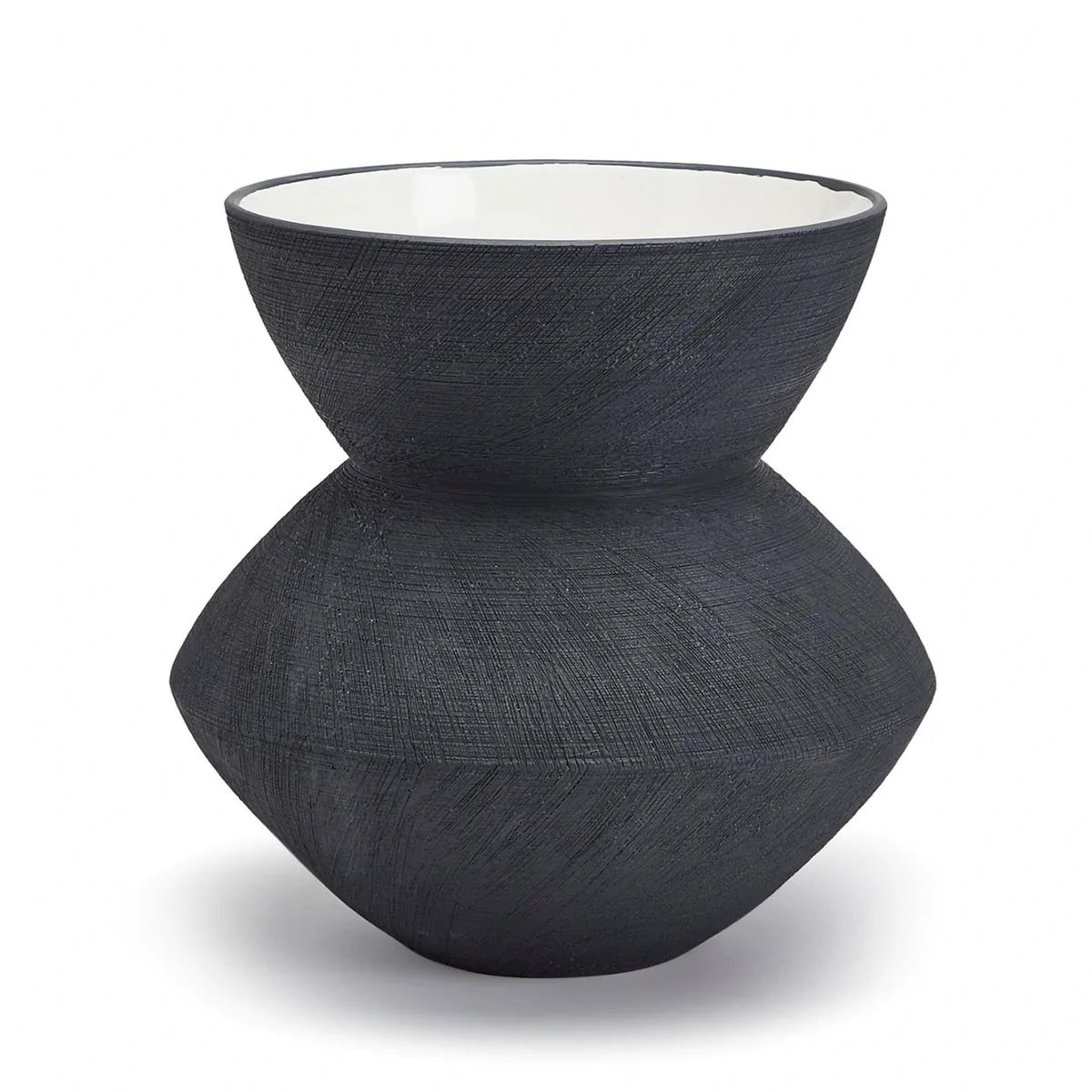 Black Scratch Vase | Megan Molten