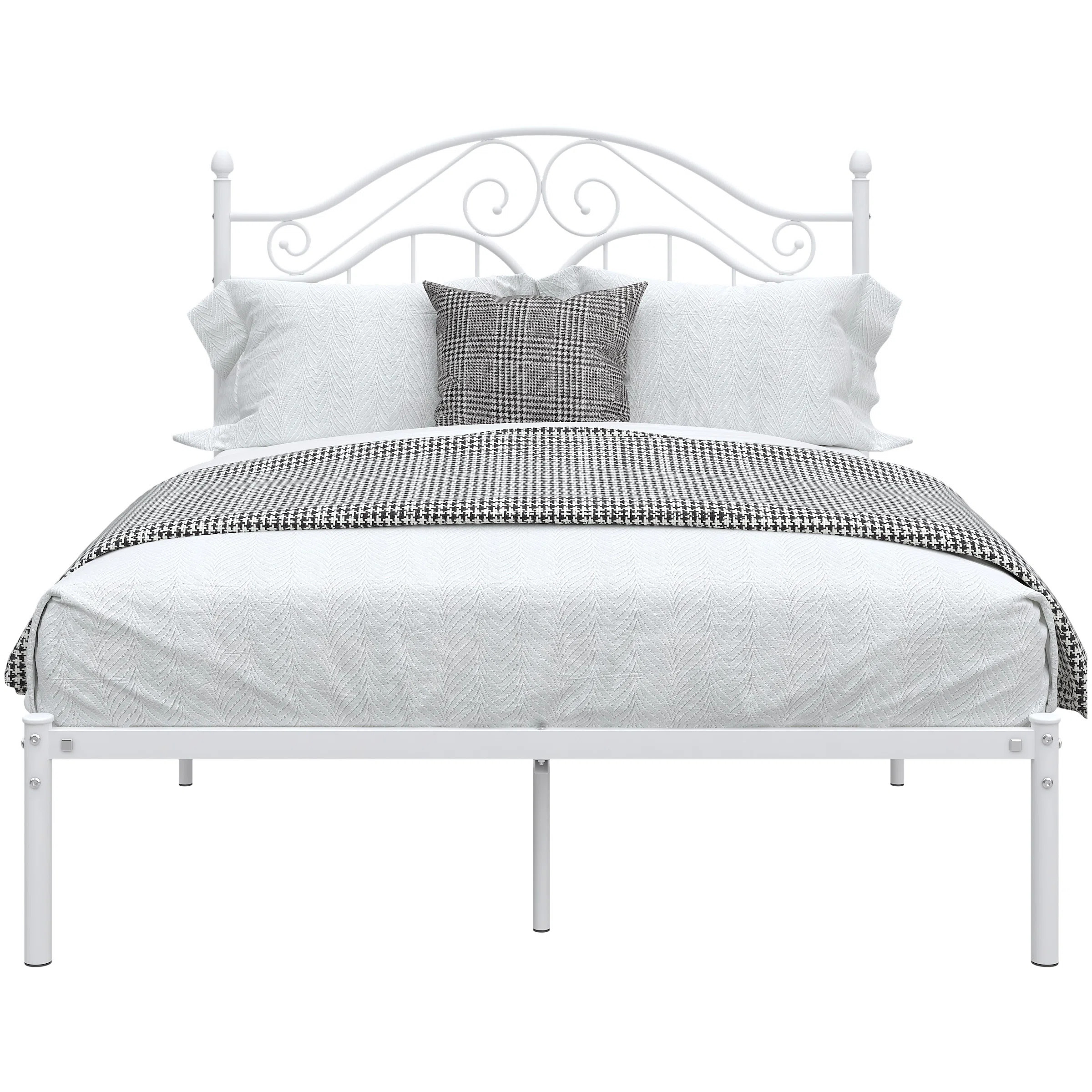Lark Manor™ Alecia Metal Platform Bed & Reviews | Wayfair | Wayfair North America