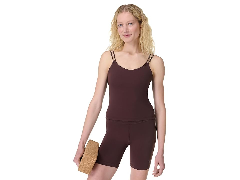 Sweaty Betty Ultimate Studio Strappy Tank Top Women's Clothing Sable Brown : XS, Elastane/Polyester | Zappos