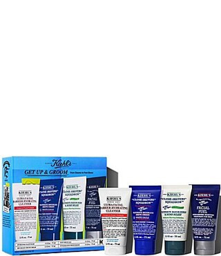 Kiehl's Since 1851 Get Up  Groom 4-Piece Set from Cleanse to Post-Shave | Dillard's