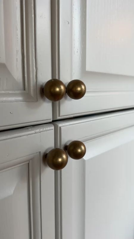 The most beautiful knobs I used for my kitchen cabinets! 

#LTKHoliday #LTKhome #LTKVideo