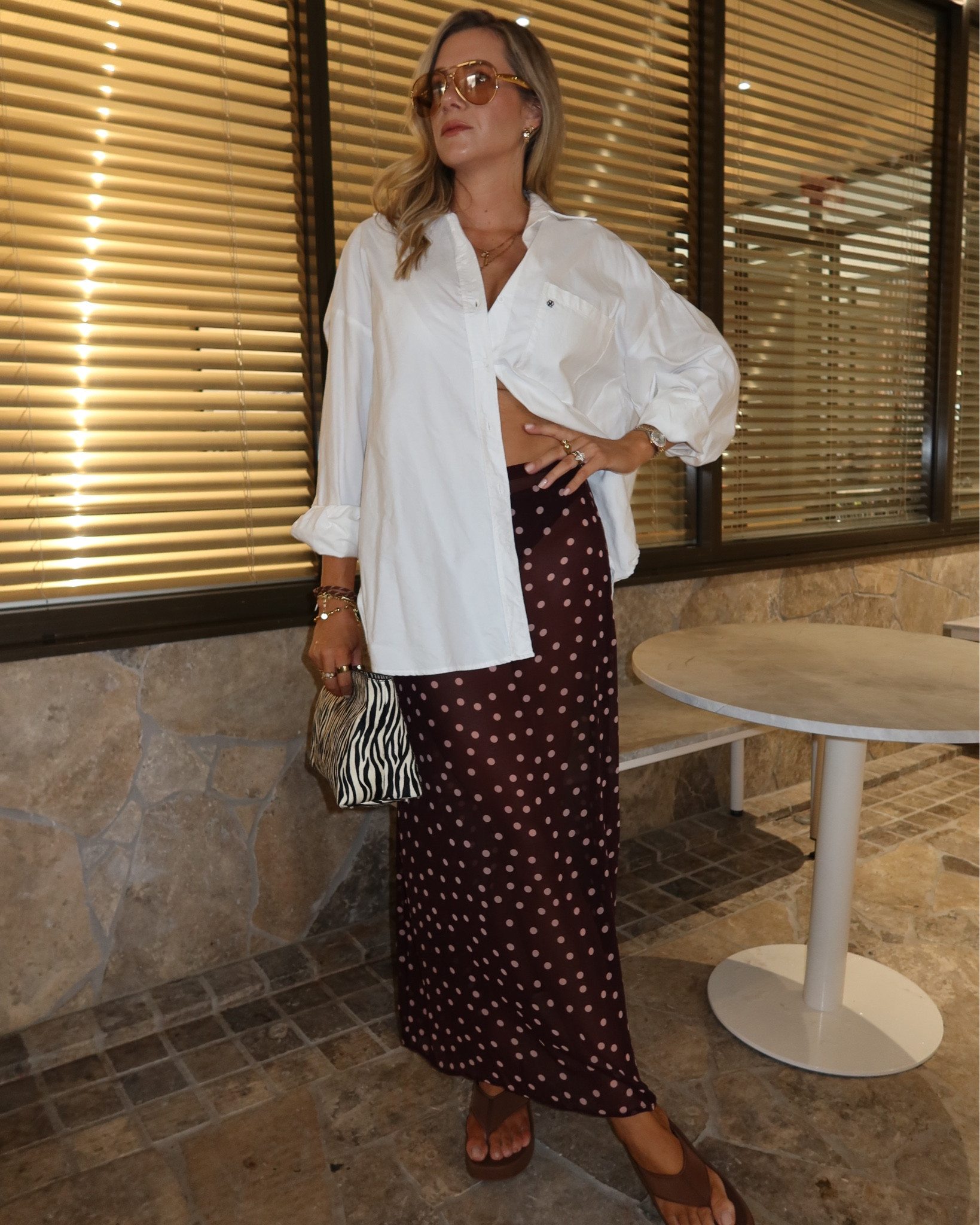 Dinner outfit after a busy week for this mum. Time to chill a bit. 

Top size 10 DISSH
Skirt size 10 Vrg Grl
Sandals size 41 Twoobs
Bag Camilla and Marc
Sunnies Bottega

#LTKaustralia #LTKsummer #LTKFashionMonth