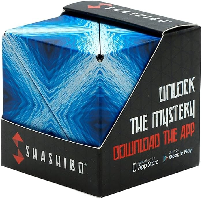 Shashibo Shape Shifting Box - Award-Winning Fidget Toy w/ 36 Rare Earth Magnets - Fidget Cube Tra... | Amazon (US)