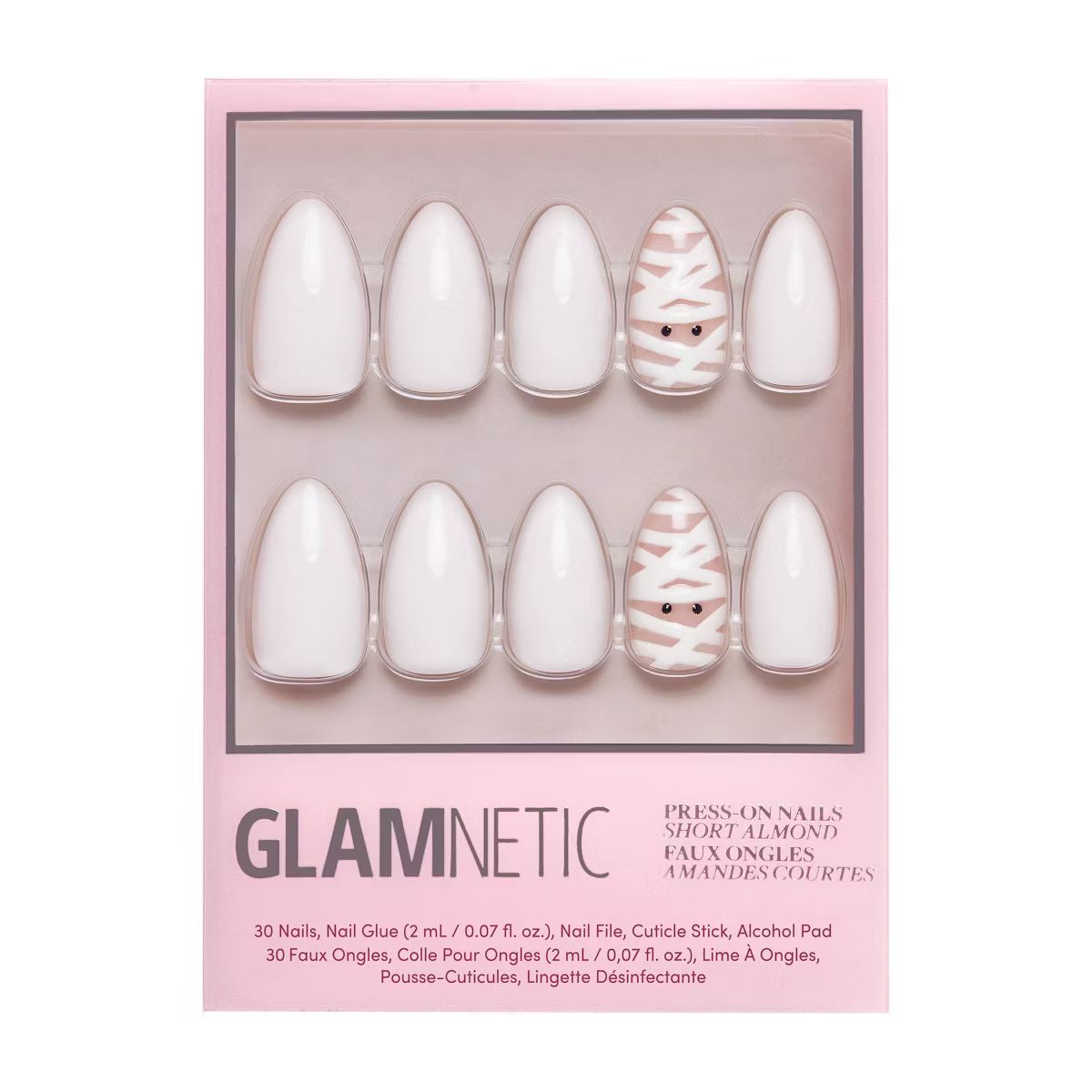 Glamnetic Wrapped Up Press-On Nails - 30ct - Ulta Beauty | Target