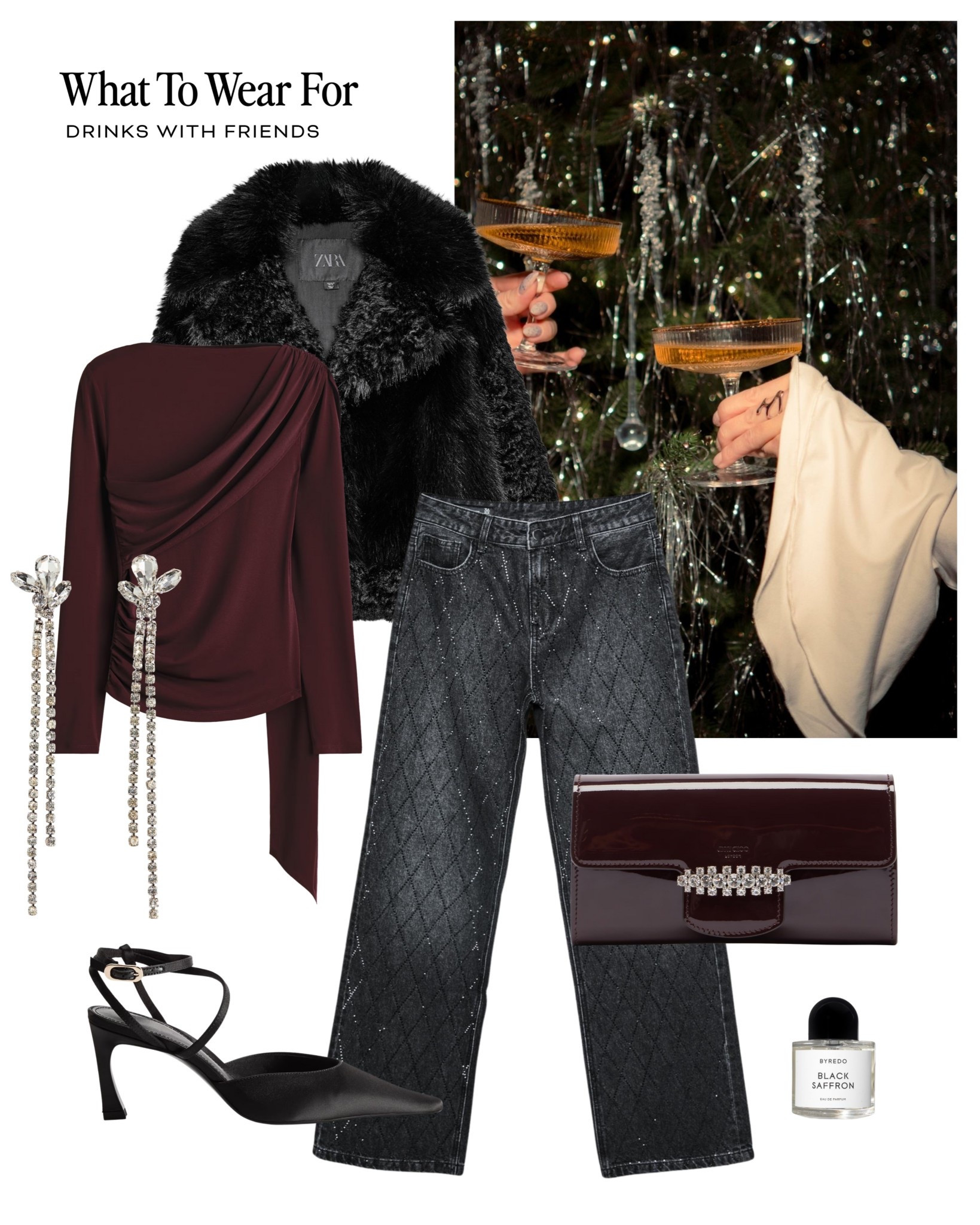 Ways to wear embellished jeans ✨

Christmas outfits / party wear / New Year’s Eve 

#LTKpartywear #LTKfestive