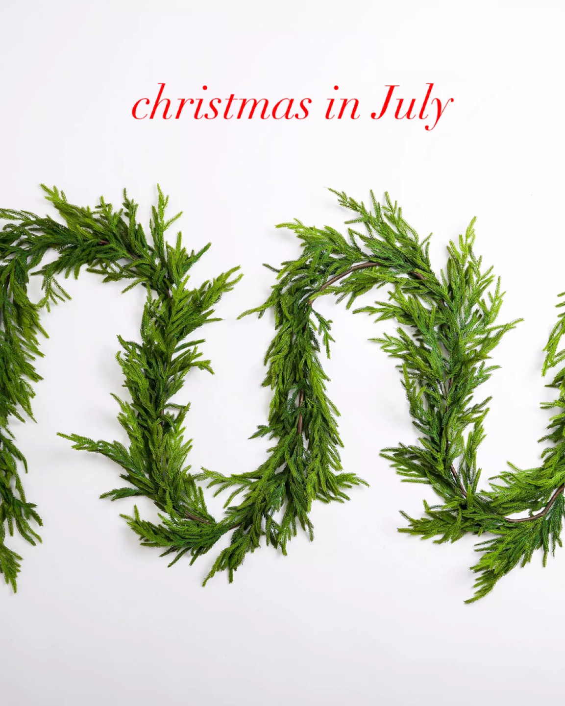 The kirkland’s real touch garland on sale and in stock in the 15 ft. now 

#LTKSeasonal #LTKunder100 #LTKhome