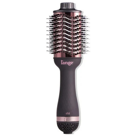 L'ange Hair Le Volume 2-in-1 Titanium Blow Dryer Brush Blush Hot Air Brush with Oval Barrel | Walmart (US)