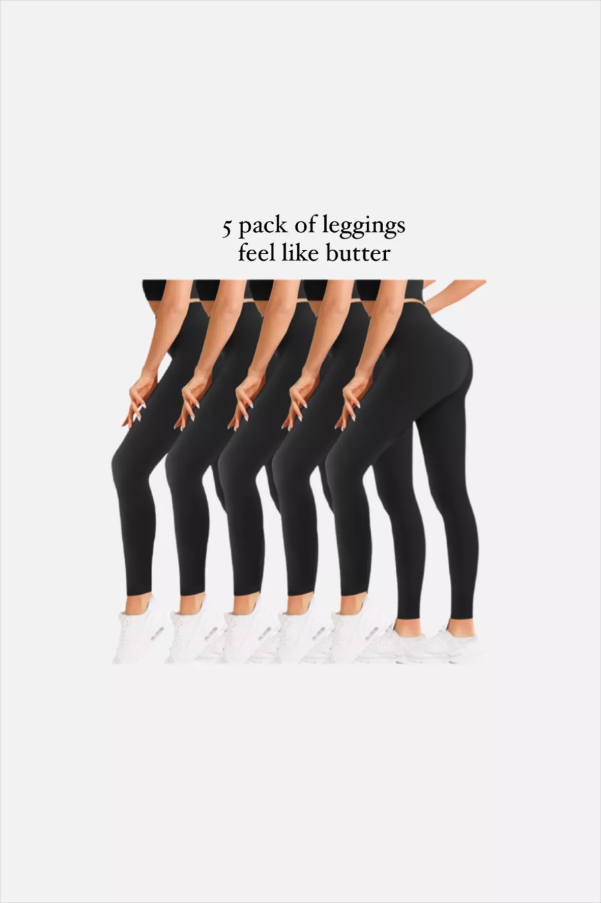 Natural Feelings High Waisted Leggings for Women Ultra Soft Stretch Opaque  Slim