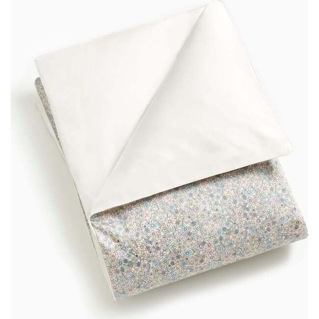 Enchanted Wildflowers Baby Duvet, Ivory | Maisonette