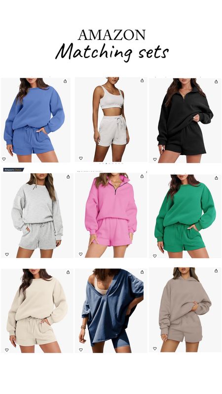 Matching sets, amazon outfit, sweatsuit

#LTKsalealert #LTKfindsunder50 #LTKstyletip