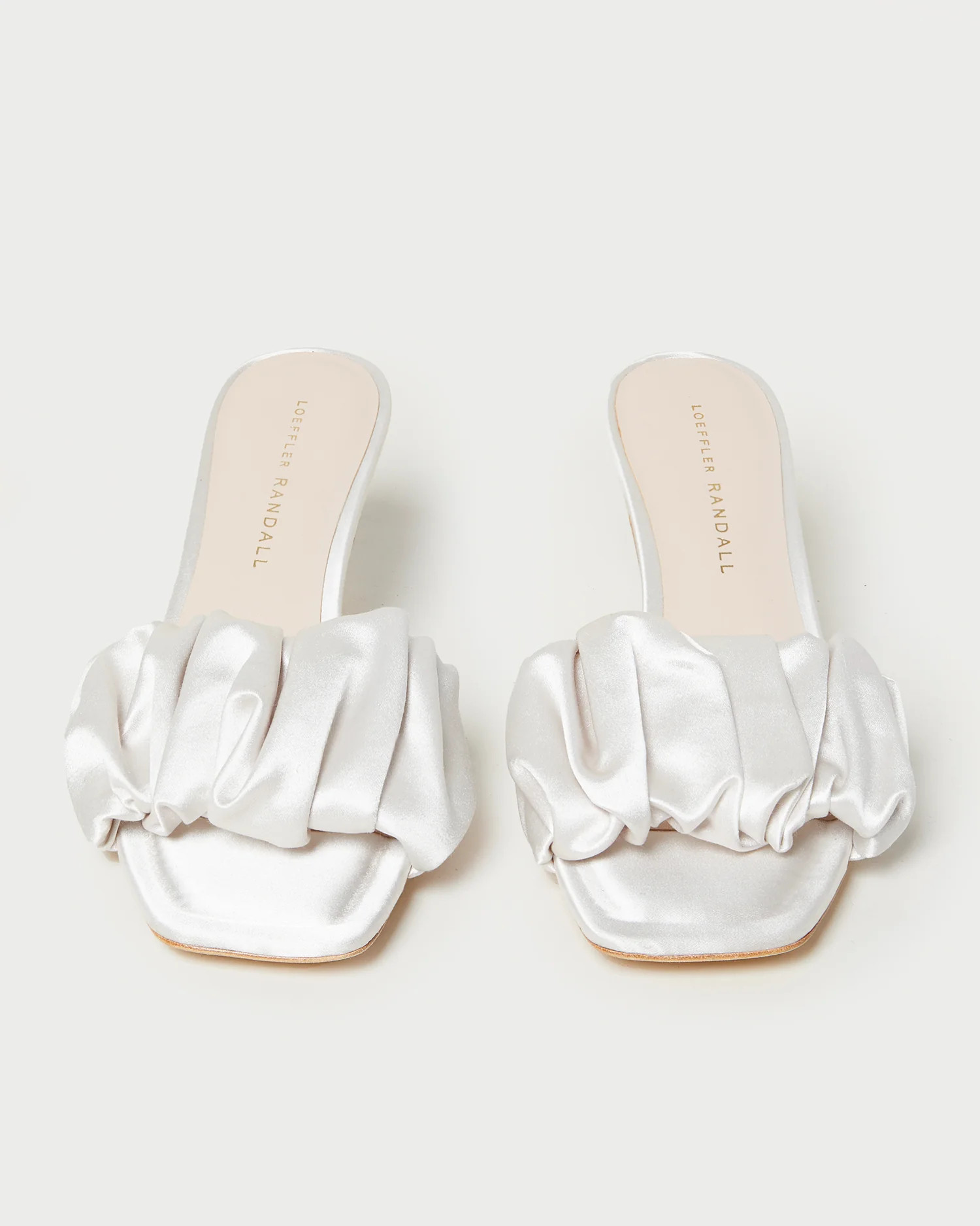 Bianca Cream Kitten Heel Mule | Loeffler Randall