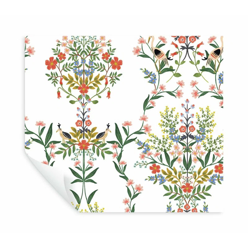 Luxembourg 20' L x 27" W Peel and Stick Wallpaper Roll | Wayfair North America