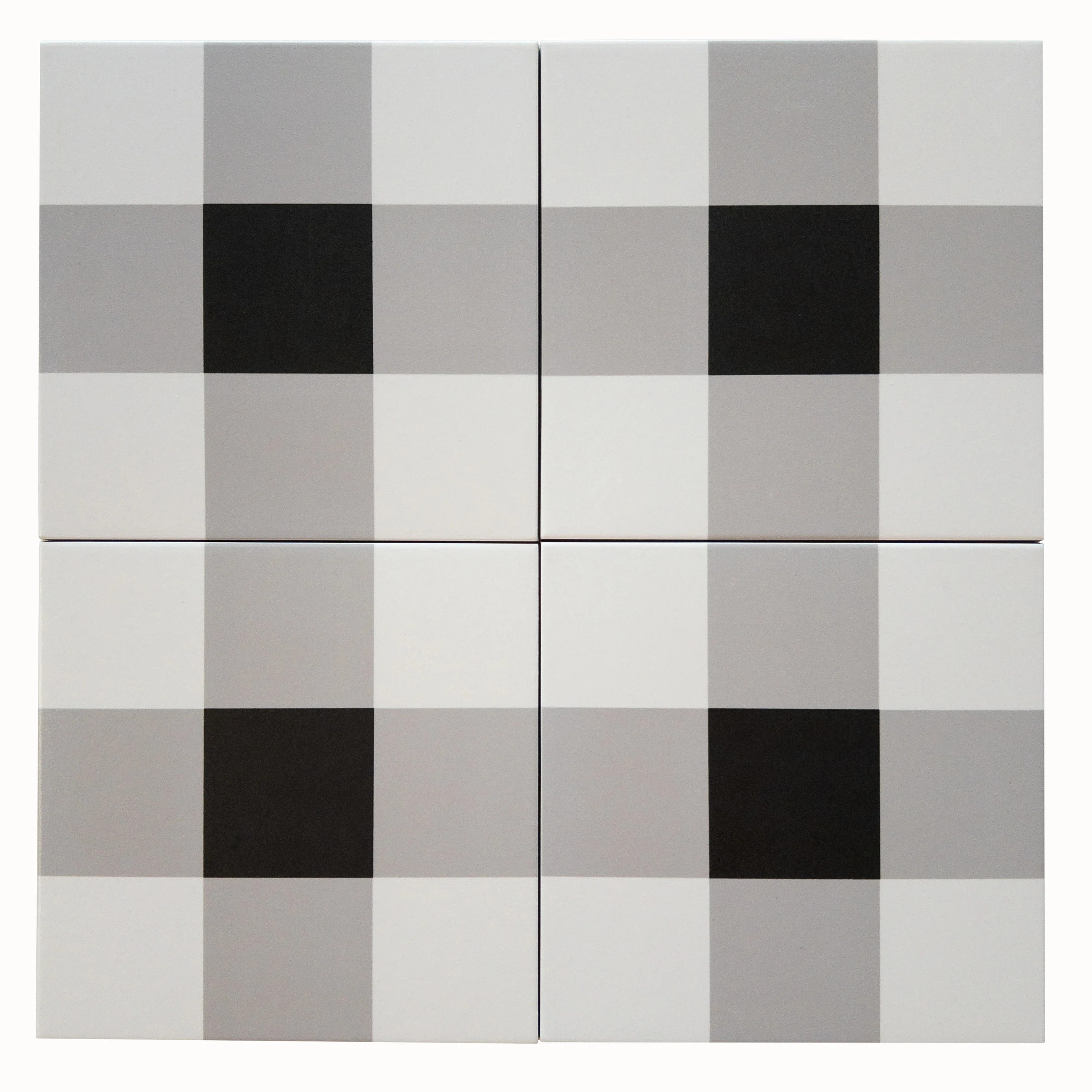 Buffalo Plaid 8"x8" Patterned Porcelain Wall & Floor Tile | Wayfair North America