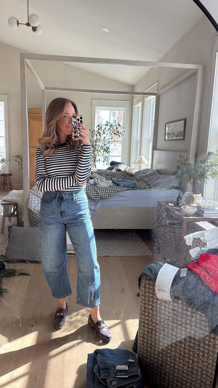 2 of my capsule wardrobe staples: this striped tee and the loafers that can elevate any outfit ✨️

#LTKgrwm #LTKmomlife #LTKStyleTip