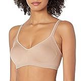 Warner's Women's Easy Does It No Bulge Wire-Free Bra, Toasted Almond, 2XL | Amazon (US)
