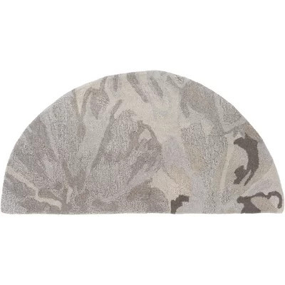 Elsberry Oriental Hand-Tufted Wool Light Gray Area Rug | Wayfair North America