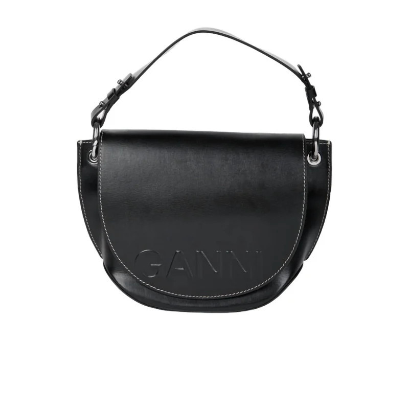 Ganni Saddle Bag - Black | Verishop