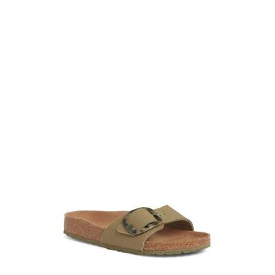 Birkenstock Unisex Madrid Big Buckle Rivet Logo Textile Faded Khaki | Zulily