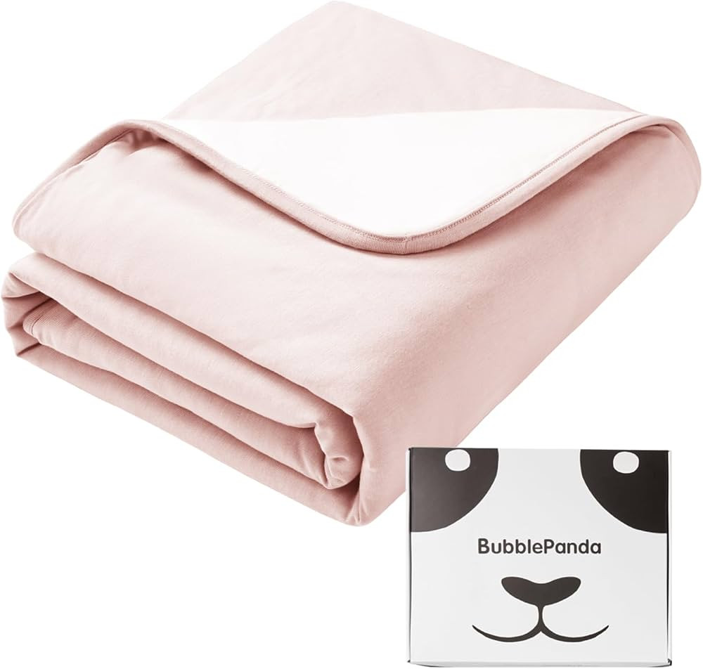 BubblePanda Rayon Made from Bamboo Baby Blanket for Boys Girls Neutral Soft Crib Blanket Toddler ... | Amazon (US)