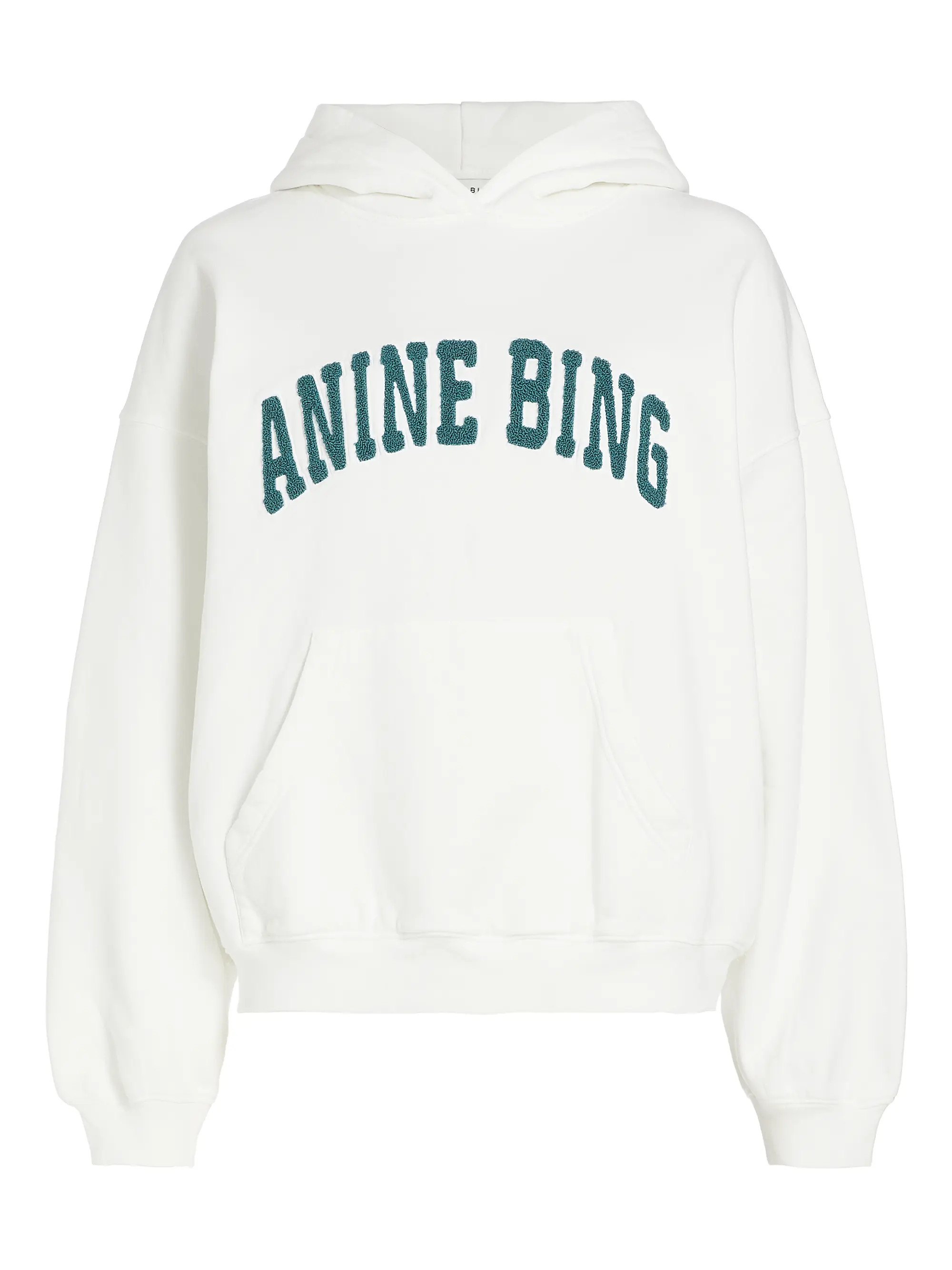 Anine BingHarvey Cotton Logo Hoodie | Saks Fifth Avenue