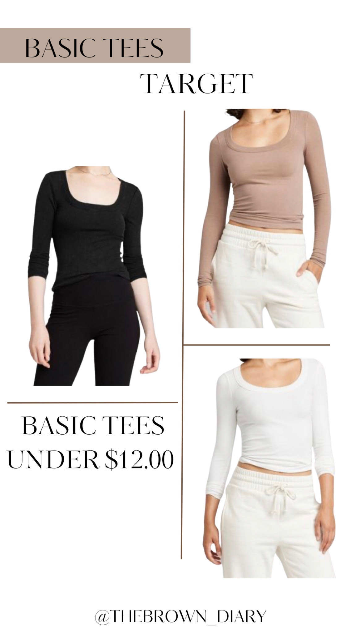 Target 30%off Basic Tees

#LTKmidsize #LTKover40 #LTKsalealert