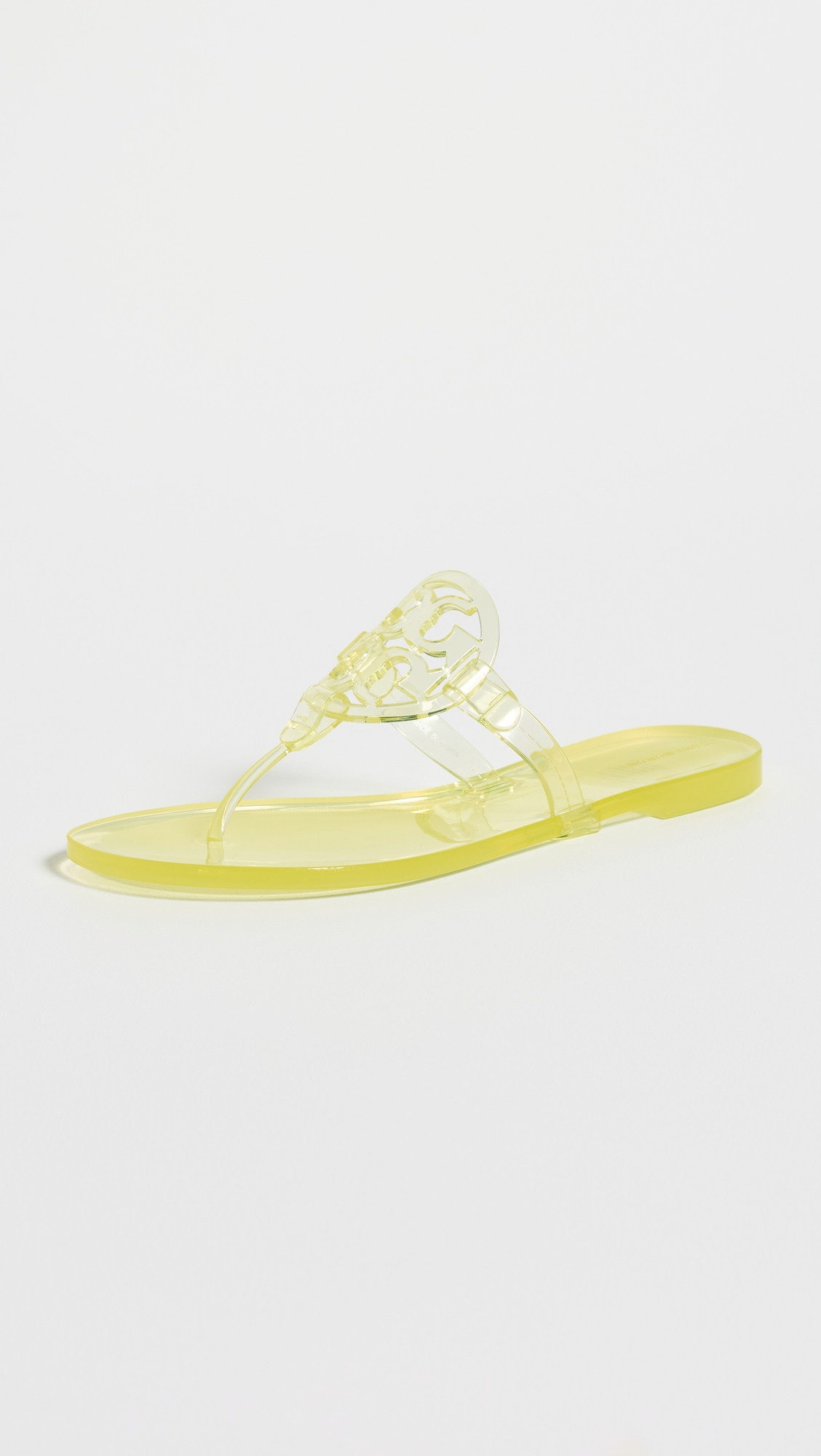 Tory Burch Miller Jelly Sandals Yellow 5 | Shopbop