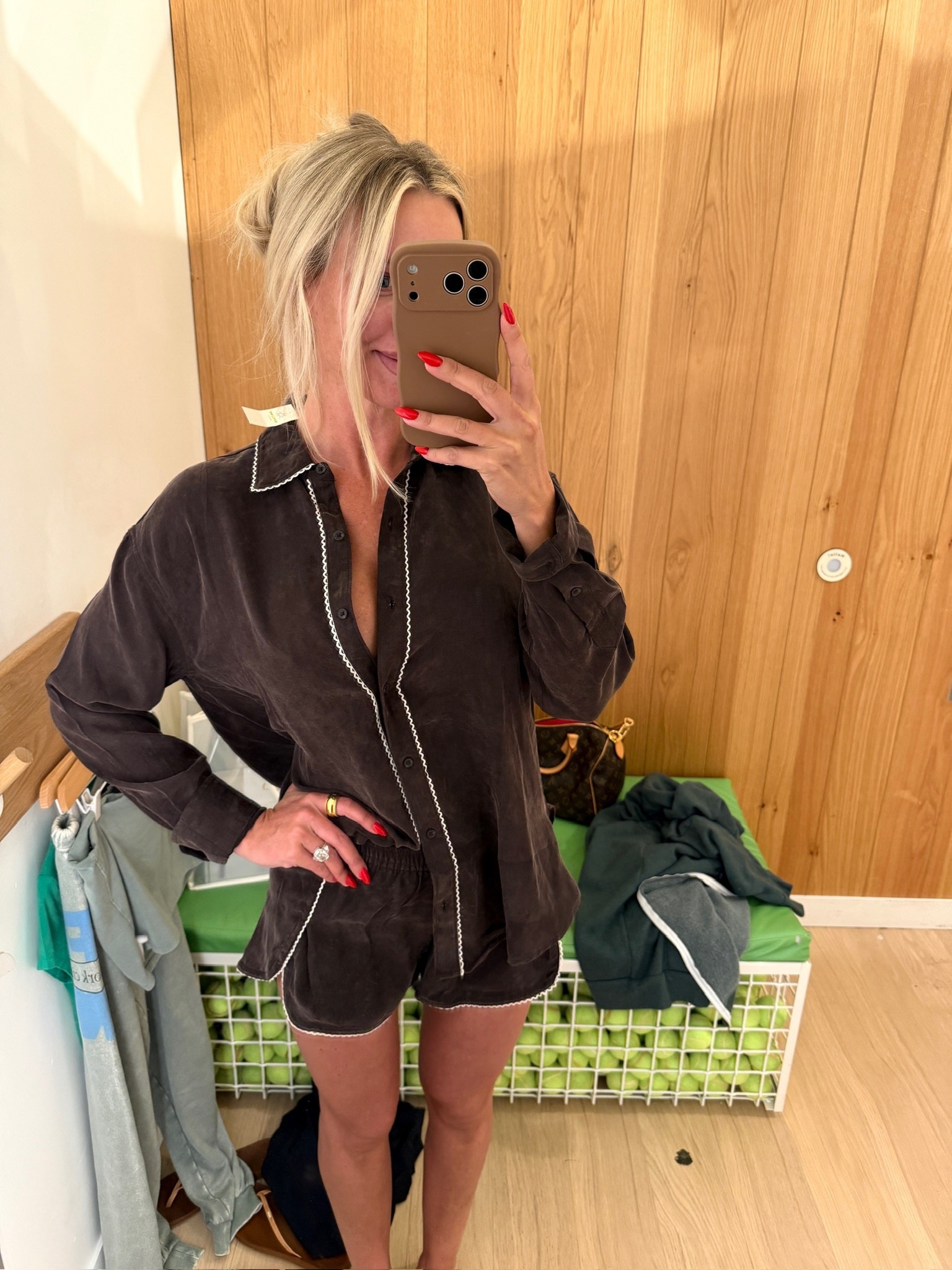 Size small top and medium bottoms 