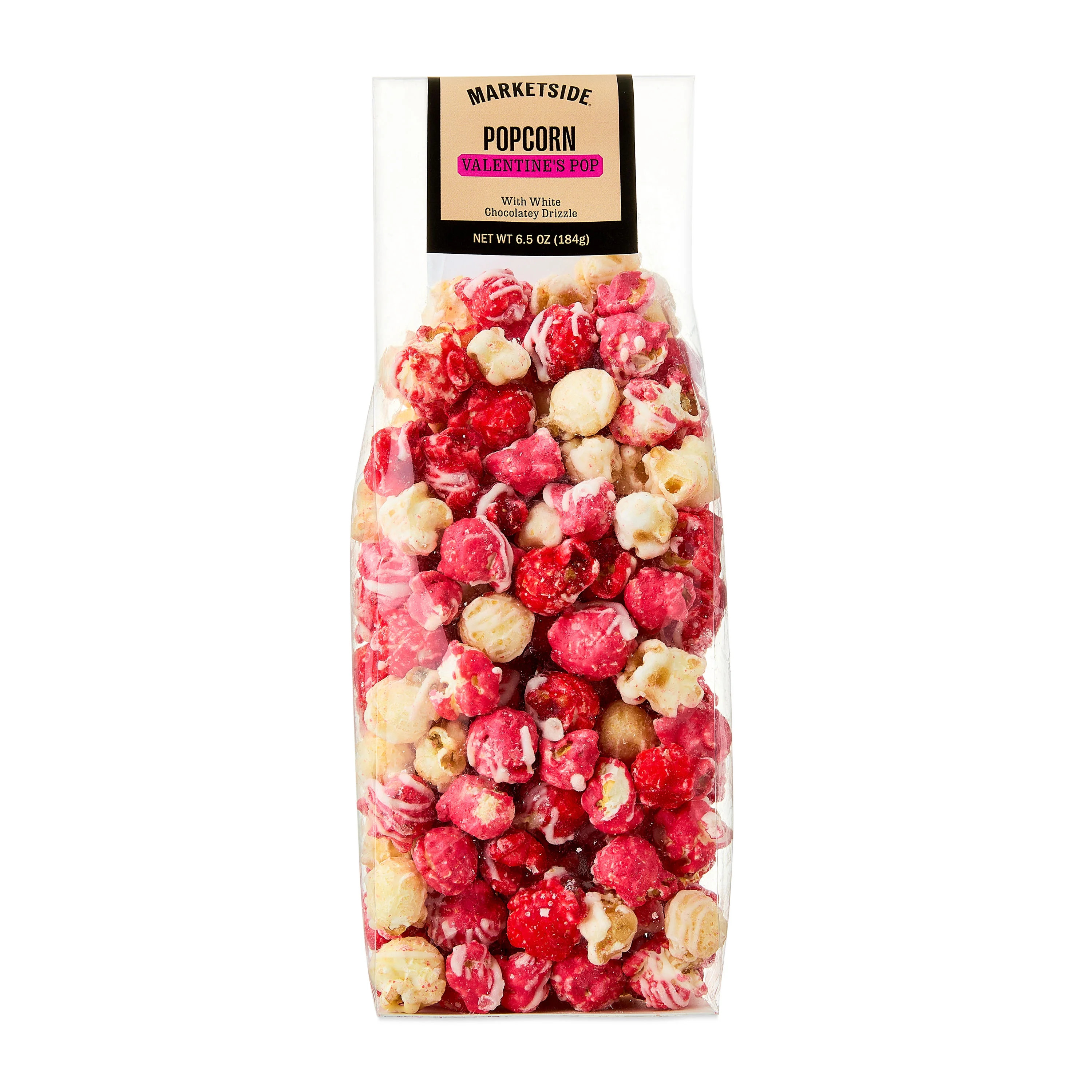 Marketside Valentine's Popcorn with White Chocolatey Drizzle, 6.5 oz. | Walmart (US)