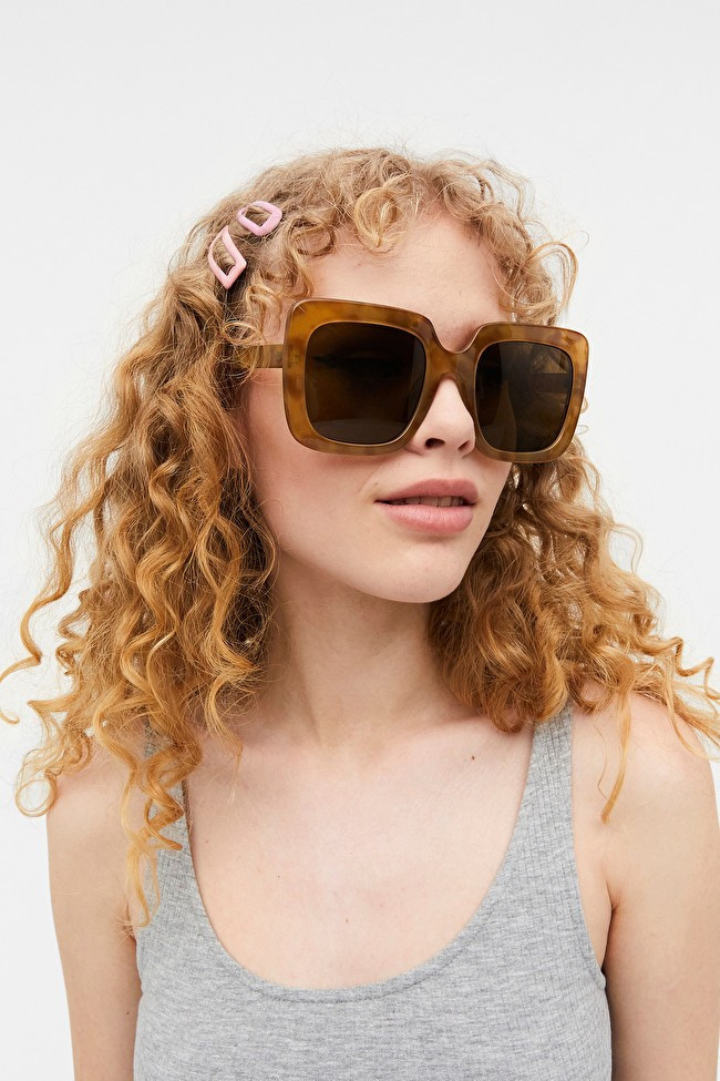 Oversized square sunglasses | Monki