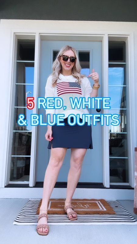 5 red white and blue outfits for summer and 4th of July!

#LTKFindsUnder50 #LTKSaleAlert #LTKVideo
