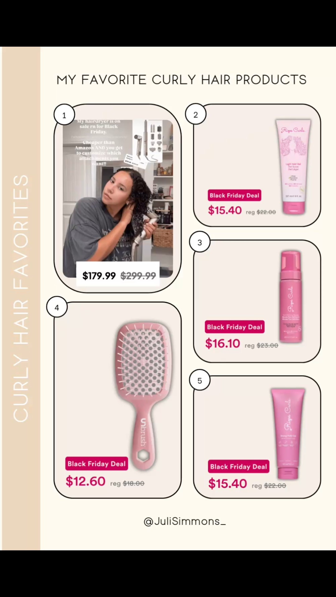 My must have curly hair products!! 

#LTKSaleAlert #LTKgrwm #LTKGiftGuide