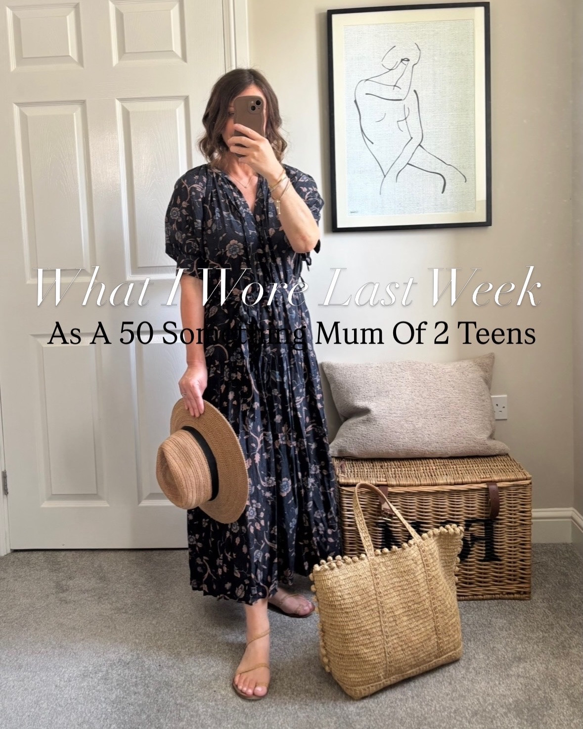 What I wore last week

Tuesday & Thursday 
Trench SIZE SMALL (runs alittld generous) 
Trackpants - TTS I wear small (28 inch in seam) 
Cos tshirt - TTS medium 
Wednesday 
Varley sweatshirt - TTS medium
Leggings - TTS US 6 UK 10 
T-Shirt - Wearing the large 34E 
Saturday 
Jumper - sized up 1 to a medium 
Jeans - TTS 28 
Sandals - usually a eu37 uk4 got the US7
Sunday
Shirt - sized up to the large (but the medium also fitted) 
Shorts - size up 1 wearing the size 3 
Monday
Dress old 
Hat M&S last year - linked this years version
Bag old 
Sandals - TTS wearing 37

#LTKsummer #LTKspring #LTKover50style