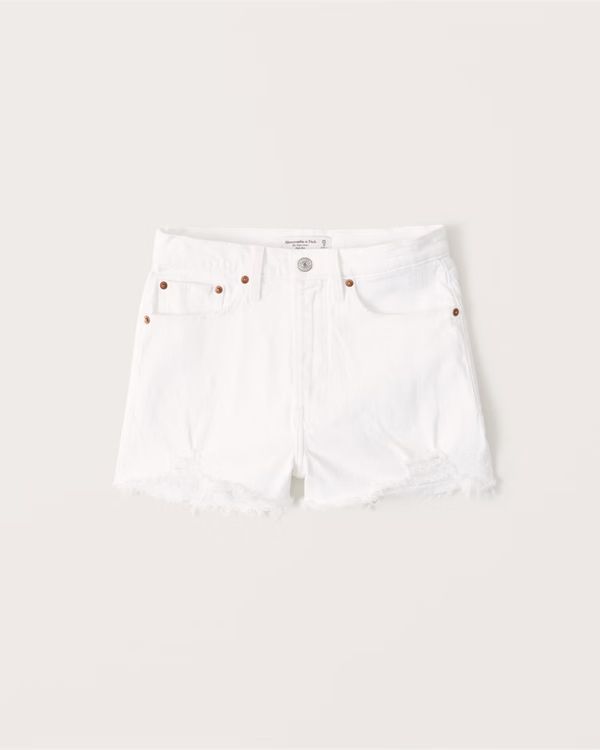 High Rise Mom Shorts | Abercrombie & Fitch (US)