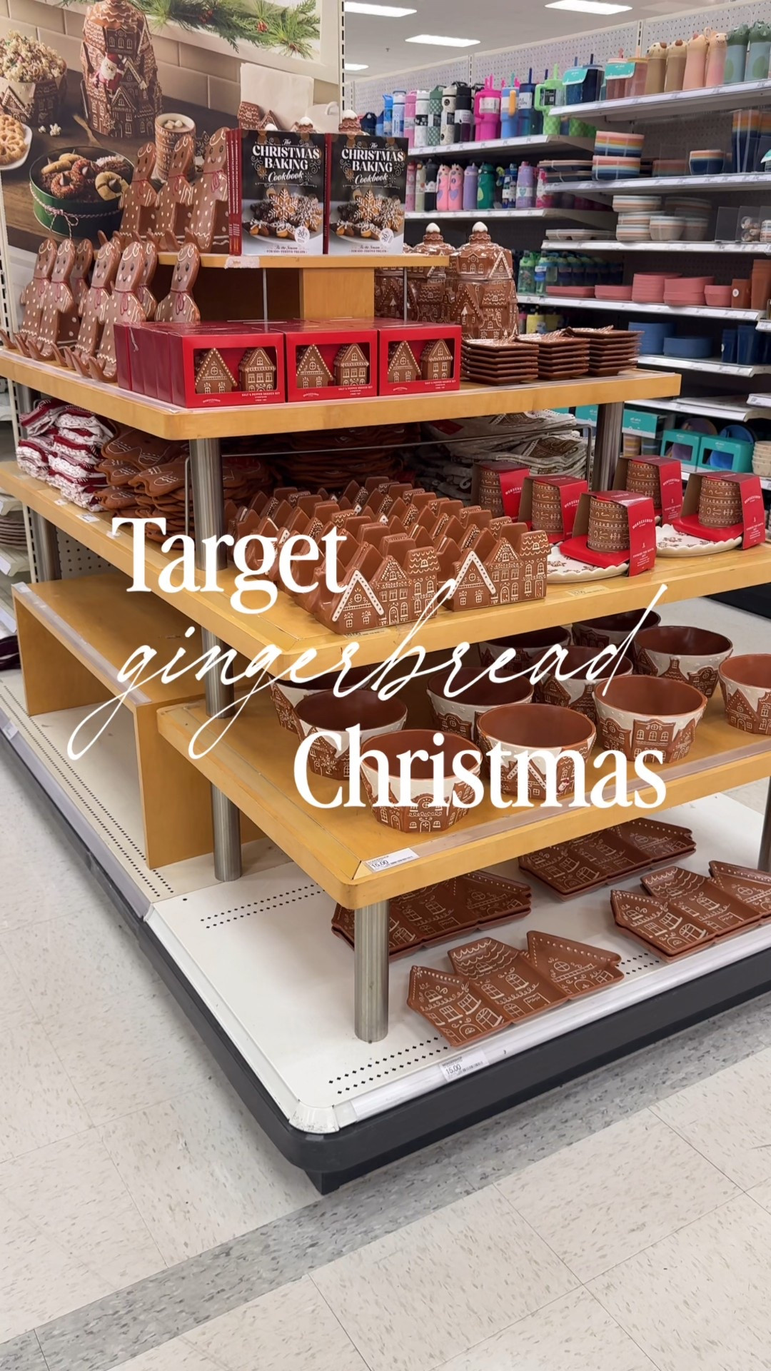 The cutest gingerbread themed goodies at Target! You could make the cutest gift basket with these  

#LTKSeasonal #LTKGiftGuide #LTKHome