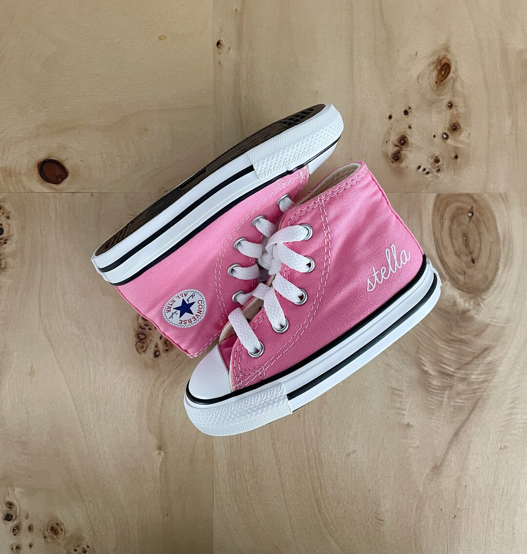 Custom Baby Toddler Converse Custom Sneakers Kids Birthday Christmas Gift Monogrammed Monogram - ... | Etsy (US)