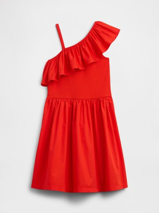 Kids One-Shoulder Dress | Gap Factory | Gap Factory